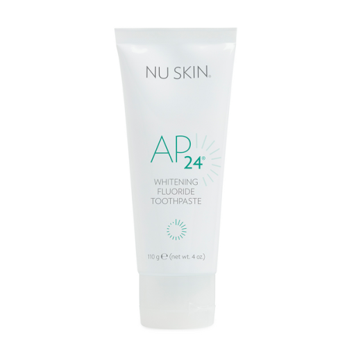 Nu Skin Pasta wybielająca do zębów z fluorem | AP 24 Whitening Fluoride Toothpaste - rozjaśnienie, usunięcie osadu i ochrona przed próchnicą