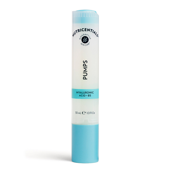 Nu Skin Serum z kwasem hialuronowym i witaminą B5 nawilżające | Nutricentials Pumps Hyaluronic Acid + B5 - głębokie nawilżenie i wygładzenie cery