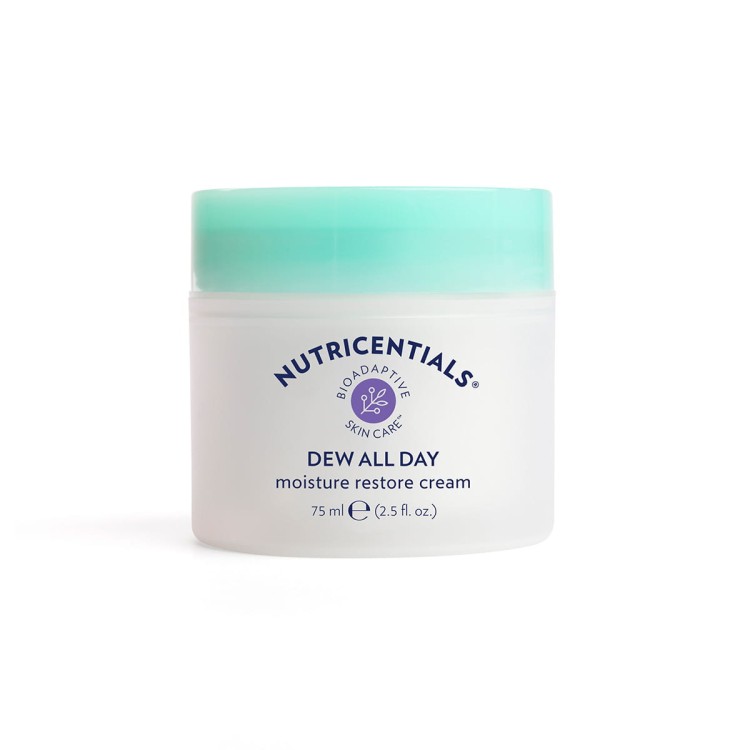 Nu Skin Bogaty krem silnie nawilżający do twarzy | Nutricentials Dew All Day Moisture Restore Cream - długotrwałe nawilżenie i ukojenie zmęczonej cery