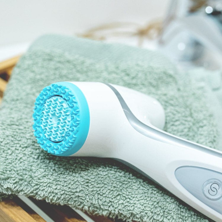 Nu Skin ageLOC LumiSpa iO Silicone Head - silikonowa głowica standardowa zamocowana na urządzeniu LumiSpa iO, oczyszczanie twarzy cera normalna mieszana