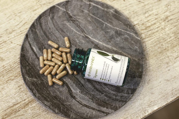 Nu Skin Pharmanex Tegreen - kapsułki z wyciągiem z zielonej herbaty Camellia sinensis, codzienna suplementacja polifenolami
