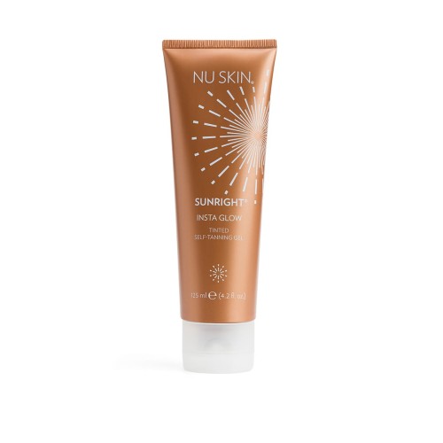 Nu Skin Samoopalacz do twarzy i ciała żel | Sunright Insta Glow Tinted Self-Tanning Gel - 125 ml