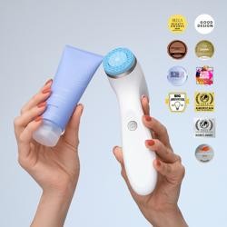 Nu Skin Zestaw ageLOC LumiSpa iO - urządzenie niebieskie + ładowarka magnetyczna + Activating Cleanser do wyboru